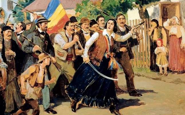 Ana Ipătescu este "ucisă" cu un glonț în pieptuI frumos, pe 19 iunie 1848,  de propaganda revoluționarilor din Viena | Evenimentul Istoric