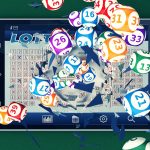 Tablet,Pc,With,A,Lottery,App,And,Lottery,Balls,Coming