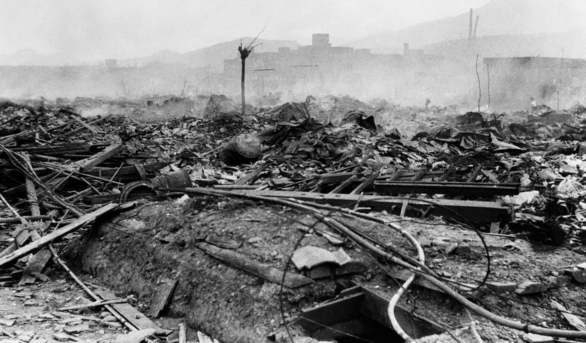 Efectele bombei atomice de la Nagasaki