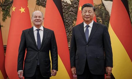 Scholz si Xi Jinping