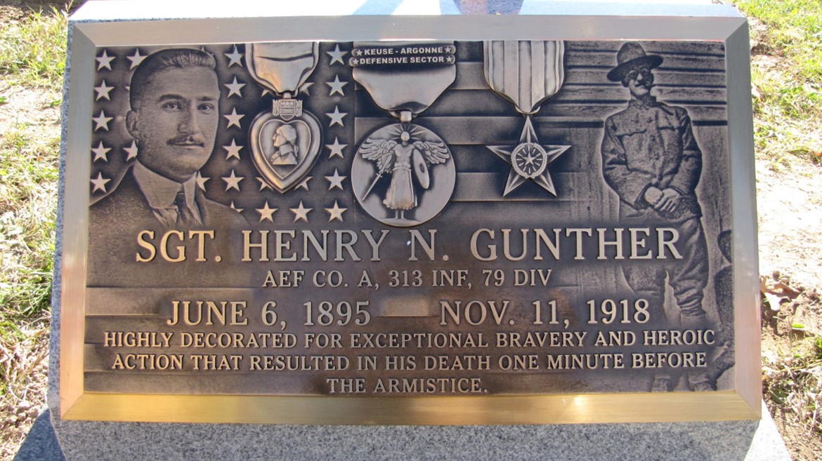 Mormântul lui Henry Gunther din Baltimore, Maryland