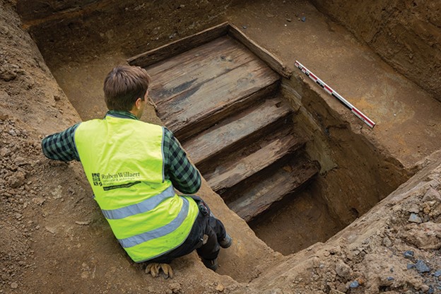 Sistemul de tuneluri ce datează din timpul Bătăliei de la Messines a fost descoperit în Belgia, împreună cu o serie de artefacte