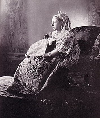 Regina Victoria sărbătorind al șaizecilea an al domniei sale, 1897