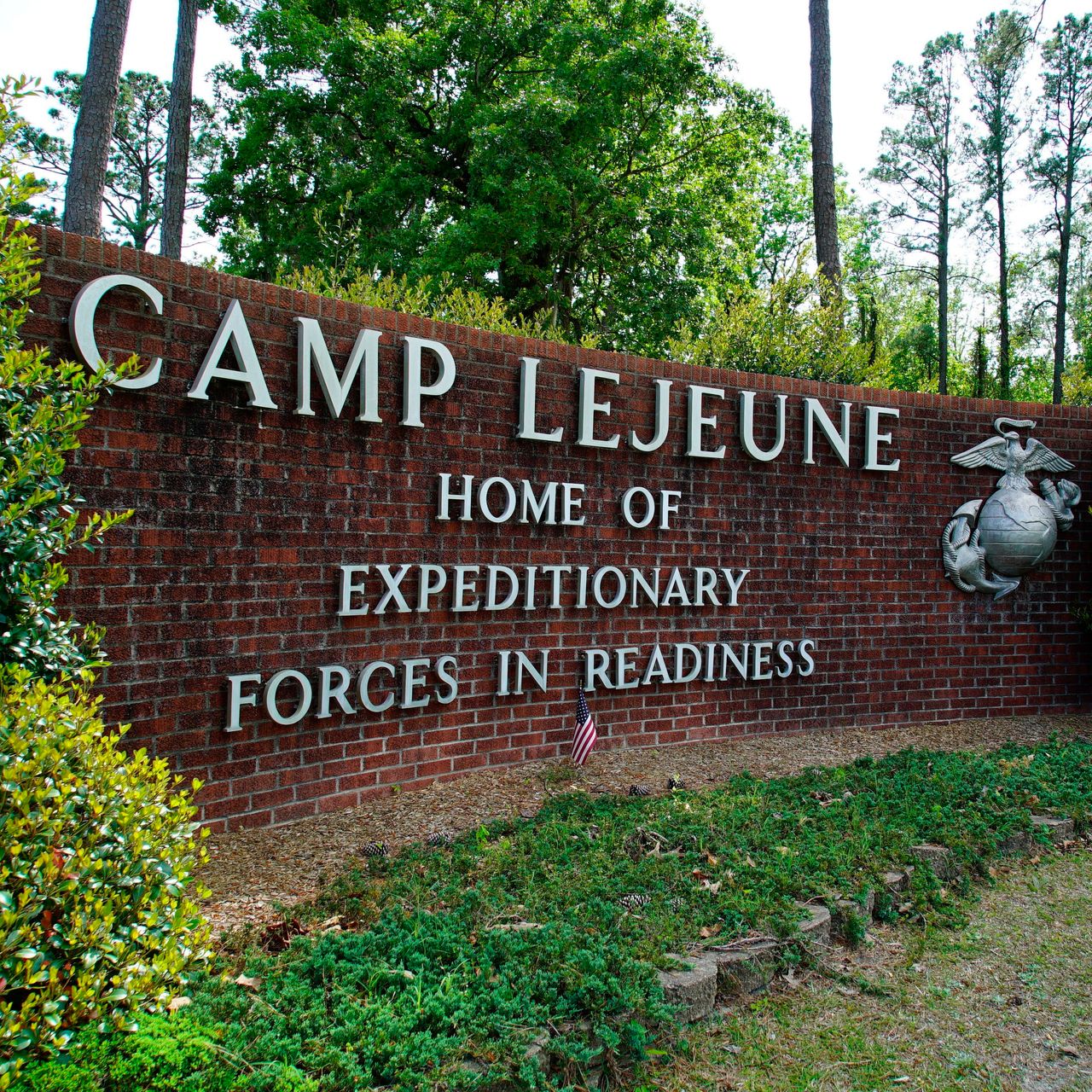 Camp Lejeune, Marina americană