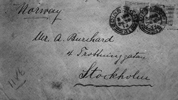 Lody a trimis scrisorile sale lui Adolf Buchard la Stockholm