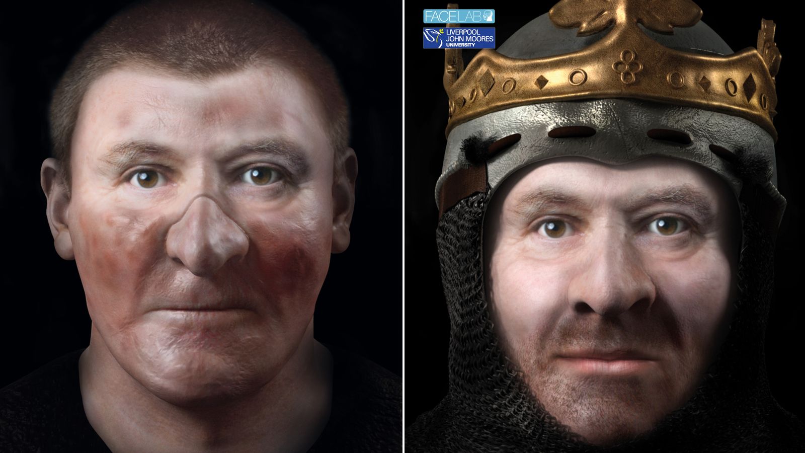 Robert I al Scoției, reconstrucție 3D