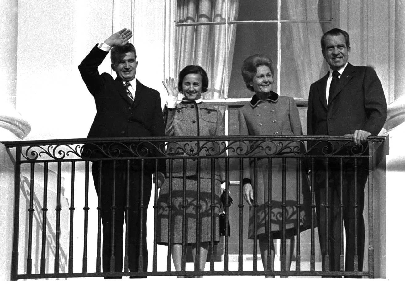 Nicolae Ceaușescu, Richard Nixon