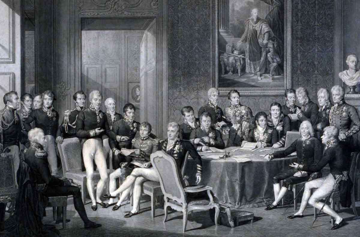 Congresul de la Viena, Napoleon