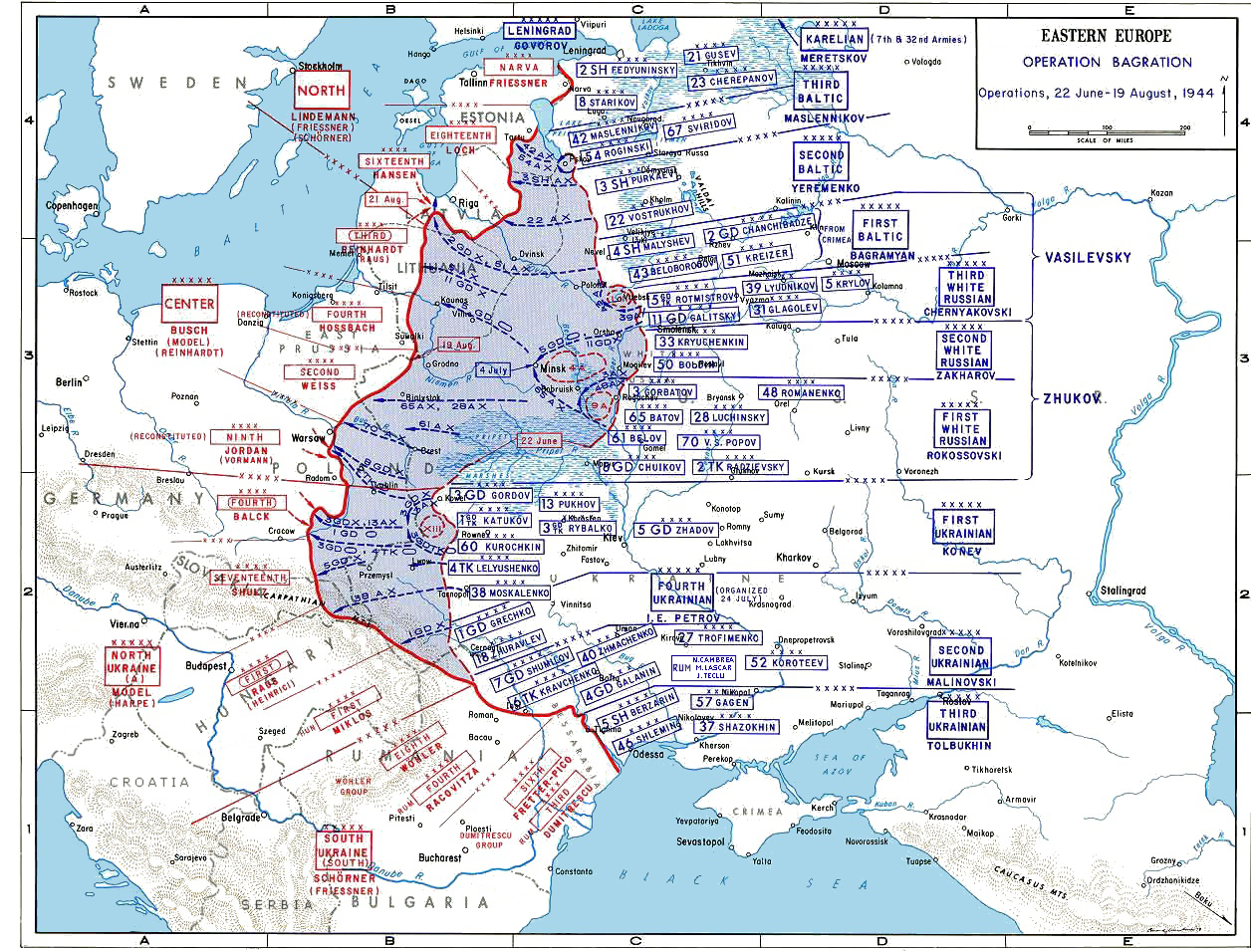 Operațiunea Bagration, Al Doilea Război Mondial