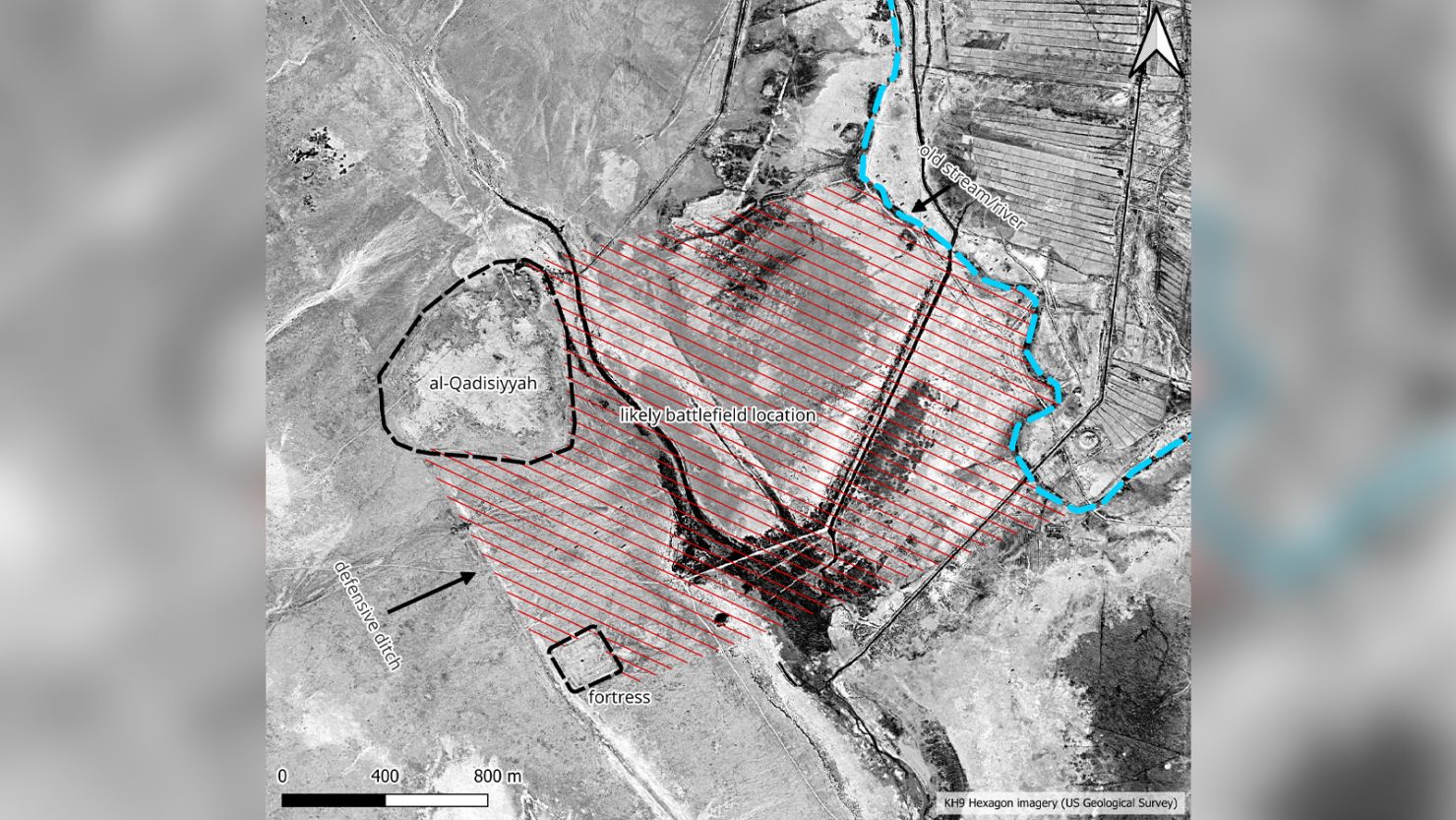 imagini satelit, Irak